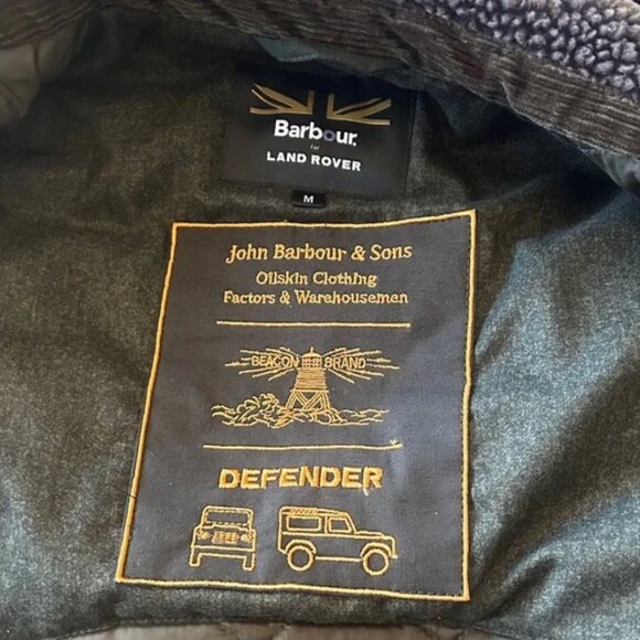 Men's Barbour Jacket Defender Land Rover Edition - Picture 6 of 7